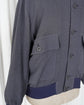 80s AGNONA  Cotton Nylon Valster Jacket Made in ITARY