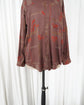 80s allegri Geometric Abstract Rayon Shirt
