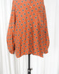 90s GIORGIO ARMANI Rayon Circle Dot Shirt "MADE IN ITALY"