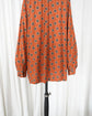 90s GIORGIO ARMANI Rayon Circle Dot Shirt "MADE IN ITALY"