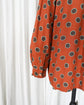 90s GIORGIO ARMANI Rayon Circle Dot Shirt "MADE IN ITALY"