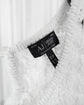 90s ARMANI JEANS Crochet Loose U Neck Knit