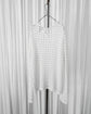 90s ARMANI JEANS Crochet Loose U Neck Knit