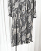 80s GIORGIO ARMANI Wool Chiffon Paisley Pattern Dress