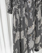 80s GIORGIO ARMANI Wool Chiffon Paisley Pattern Dress