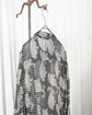 80s GIORGIO ARMANI Wool Chiffon Paisley Pattern Dress