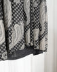 80s GIORGIO ARMANI Wool Chiffon Paisley Pattern Dress