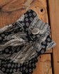 80s GIORGIO ARMANI Wool Chiffon Paisley Pattern Dress