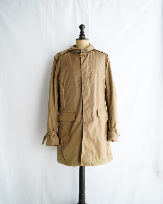 2008aw C.P.COMPANY Made in Romanian wool lined nylon coat