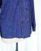 French Vintage Cotton Twill Double Breasted Jacket