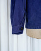 French Vintage Cotton Twill Double Breasted Jacket