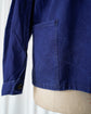 French Vintage Cotton Twill Double Breasted Jacket