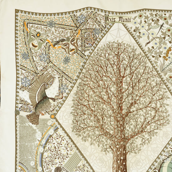 HERMES カレ90 "Axis Mundi"