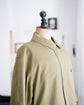 Made in Spain Burberry cotton side belt coat