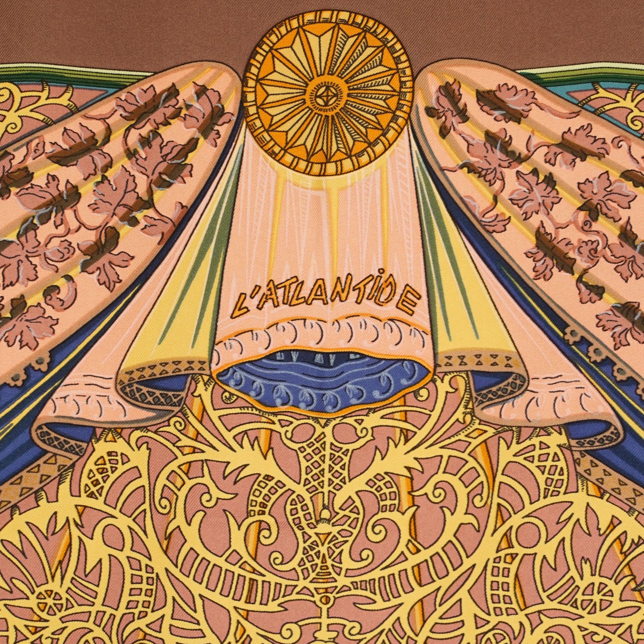 エルメス HERMES スカーフ カレ90 L'ATLANTIDE エルメス HERMES スカーフ カレ90 L'ATLANTIDE - メルカリ