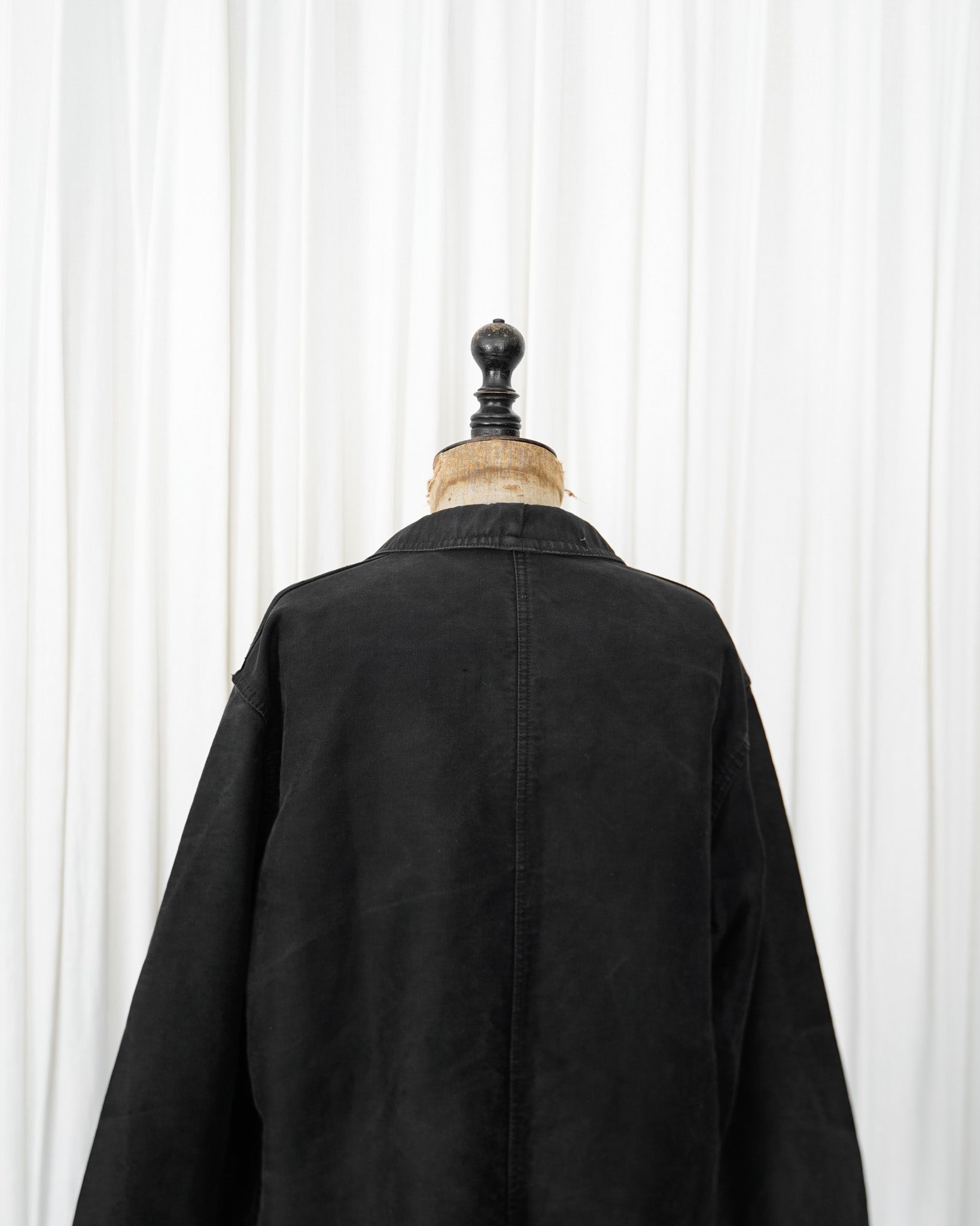 1950's French Vintage Black moleskin work jacket – Maison ma Manière