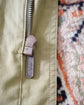 Made in Spain Burberry cotton side belt coat