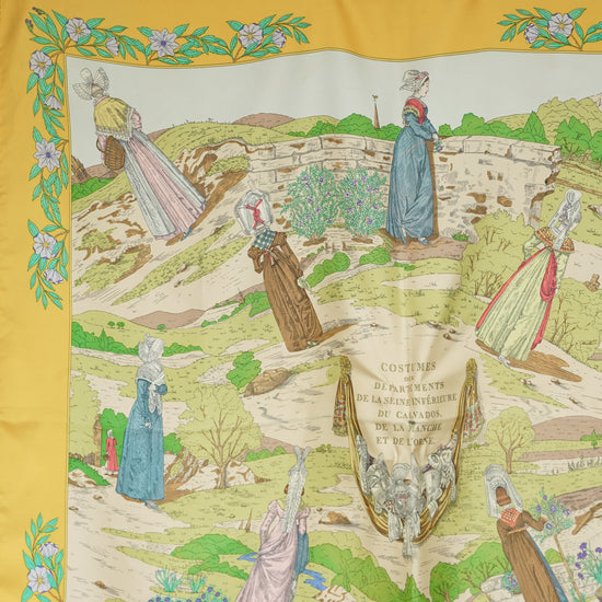 HERMES カレ90 "COSTUMES DES DEPARTEMENTS"