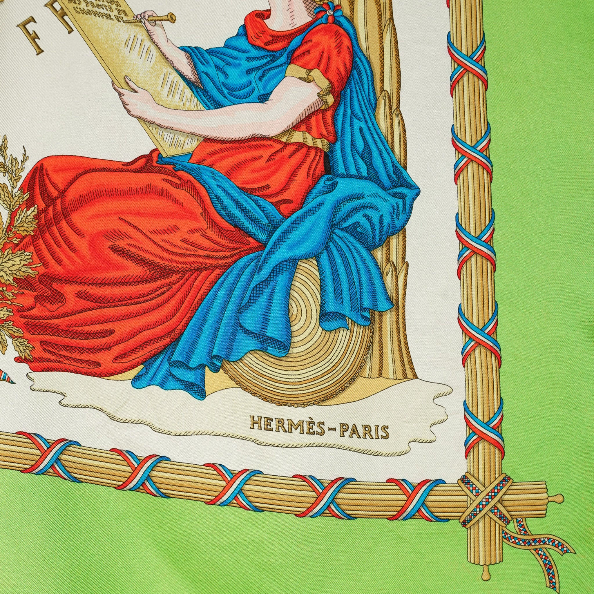 エルメス カレ 90 LIBERTE EGALITE FRATER HERMES カレ90 