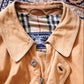 Made in Spain Burberry suede leather jacket