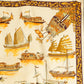HERMES カレ90 "JONQUES ET SAMPANS "