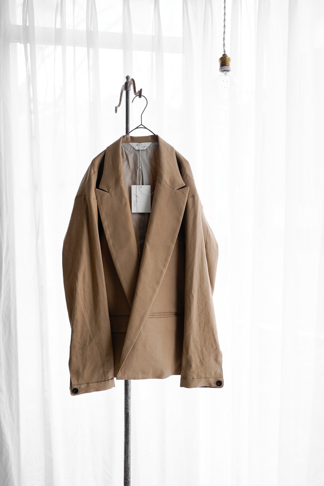 BUTTONLESS TAILORED JACKET – Maison ma Maniere