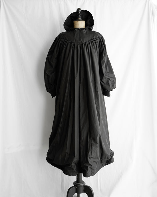 SHIRRING HOODIE DRESS