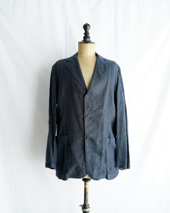 2001ss C.P.COMPANY Made in ITARY LinoFlax linen jacket