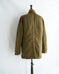 C.P.COMPANY Made in Rumania garment dyed nylon balmacaan coat with quilting liner