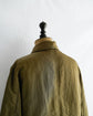 C.P.COMPANY Made in Rumania garment dyed nylon balmacaan coat with quilting liner