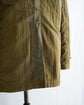 C.P.COMPANY Made in Rumania garment dyed nylon balmacaan coat with quilting liner