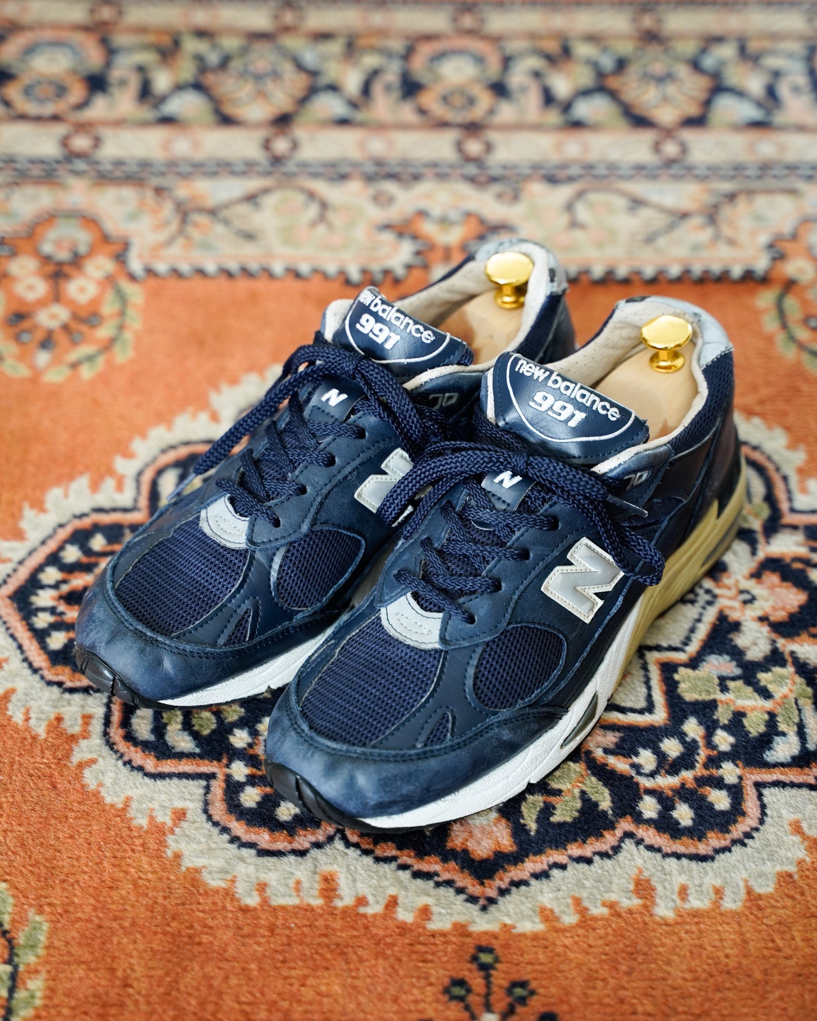 NEW BALANCE 991 NAVY 27.0CM U.K.(1) – Maison ma Maniere