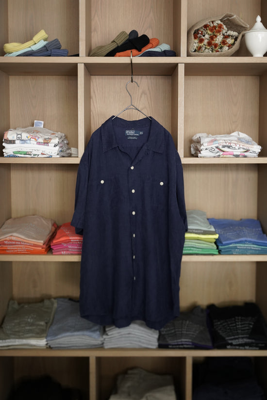 Polo by Ralph Lauren Beach CAMP Linen Silk Shirt