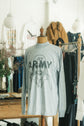 【 MAISON MA MANIEIE × RUI NAKAMURA 】 MEMAMA L/S T-SHIRT BY U.S. ARMY PHYSICAL FITNESS UNIFORM "DEAD STOCK"