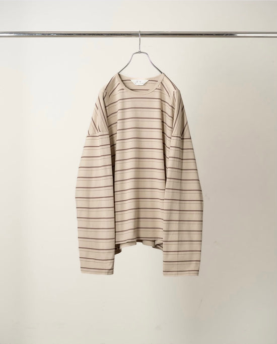 ANCELLM BORDER LS T-SHIRT