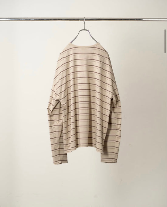 ANCELLM BORDER LS T-SHIRT