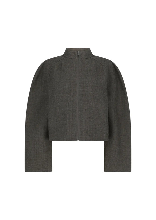 AMOMENTO handmade raglan crop jacket