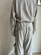 SILK SUEDE BAKER CARGO PANTS