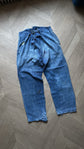 German Army Luftwaffe Blue Linen Drilliich Trousers ”襤褸”