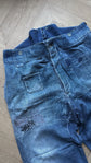 German Army Luftwaffe Blue Linen Drilliich Trousers ”襤褸”