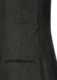 AMOMENTO linen curved vest