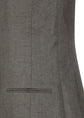 AMOMENTO linen curved vest