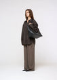 AMOMENTO linen oversized shirt