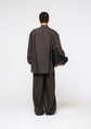AMOMENTO linen oversized shirt