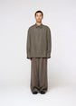 AMOMENTO linen oversized shirt