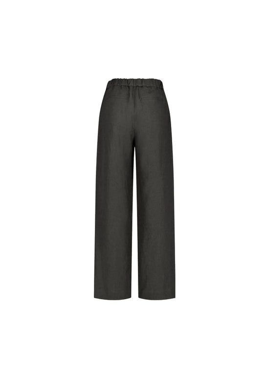 AMOMENTO linen tuck pants