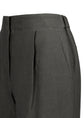 AMOMENTO linen tuck pants