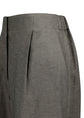 AMOMENTO linen tuck pants