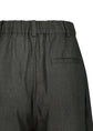 AMOMENTO linen two tuck wide pants
