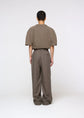 AMOMENTO linen two tuck wide pants
